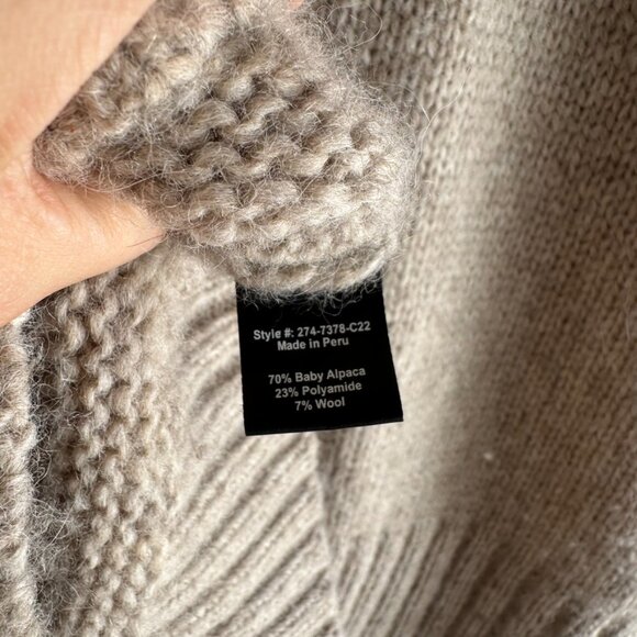 Jenni Kayne Cream Crew Neck Sweater - Picture 11 of 12